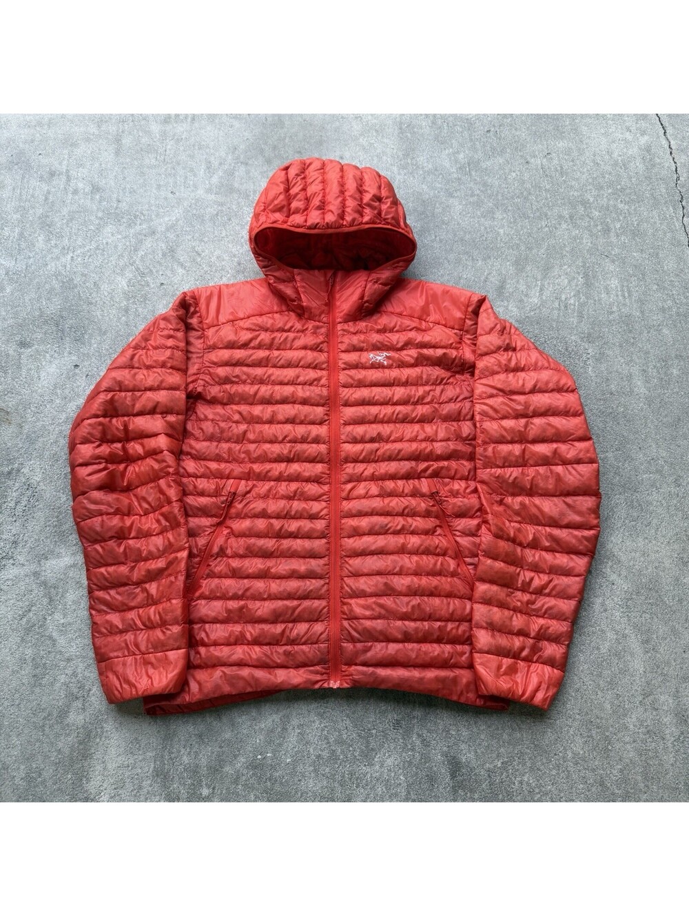 Arcteryx Cerium SL Hoody Dynasty Goose Down Puffer Jacket Men’s M Distressed